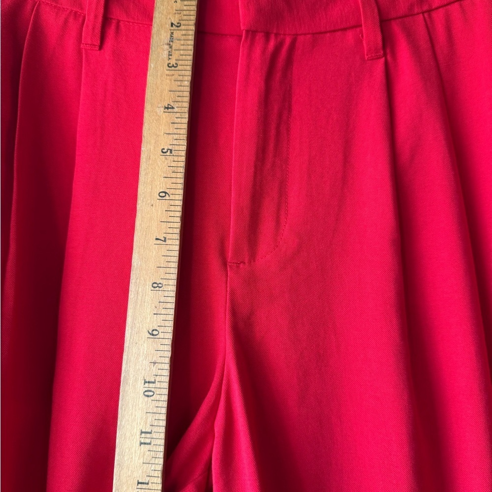a new day red high rise straight leg trousers - Picture 4 of 7